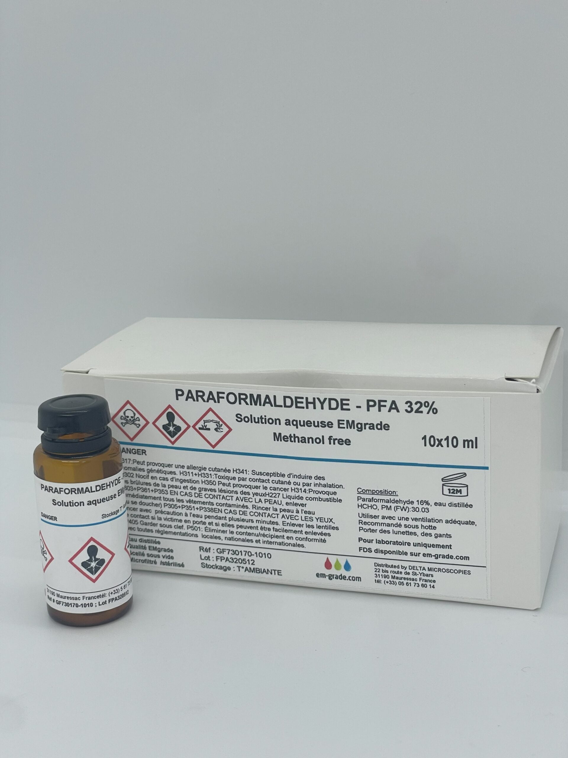 Paraformaldehyde (PFA) in Aqueous Solution