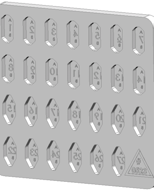 Silicon mold reusable