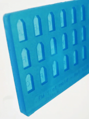 EM flat mold reusable